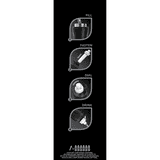 Cirkul 32oz Matte Black Stainless Steel Starter Kit with Matte Black Cirkul Lid 2.0 and 2 Flavor Cartridges (Blueberry Grape & Kiwi Berry)