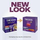 Trojan Variety Pack Lubricated Latex Condoms, 40 ct.