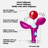 Elsa Lollipop Holder 12 Count