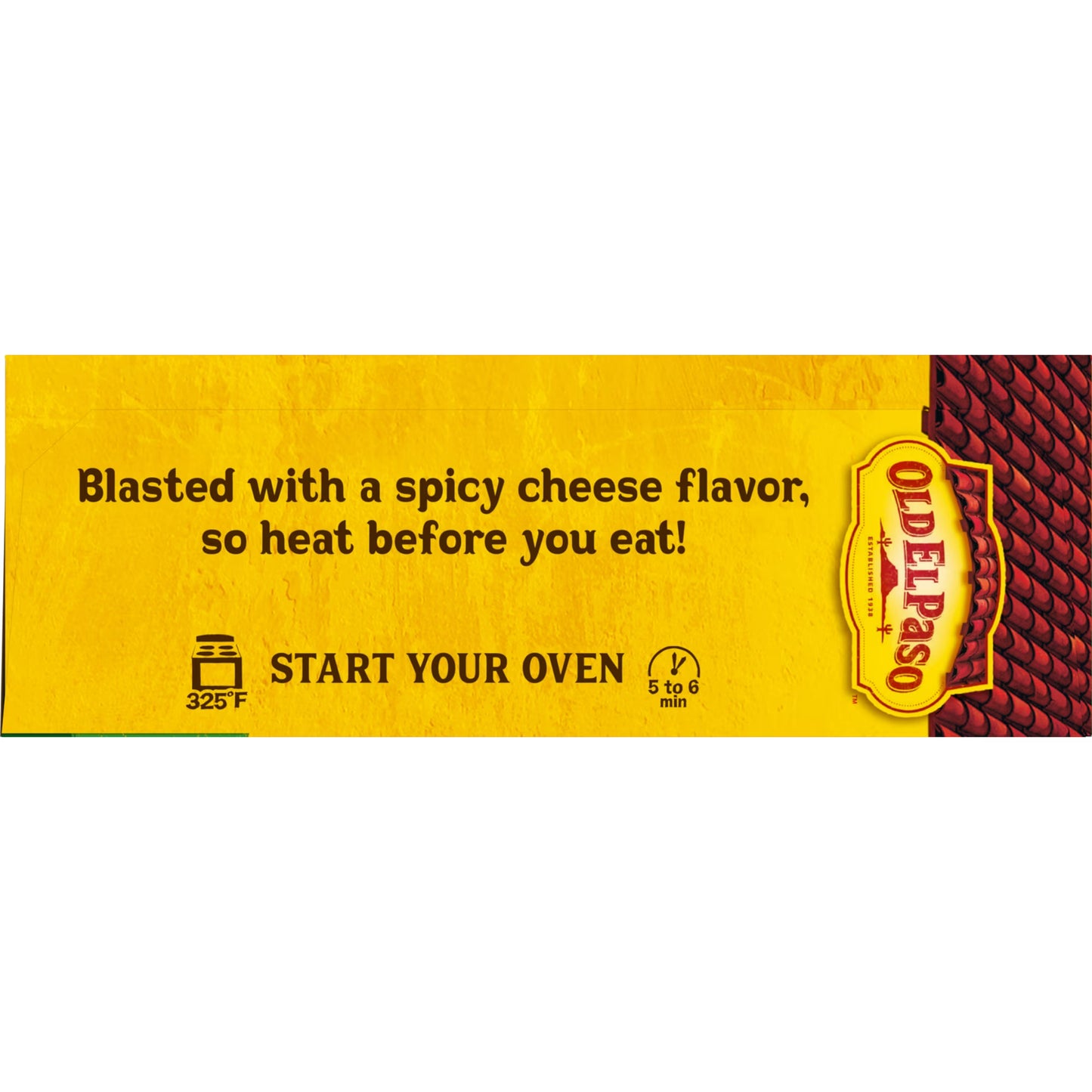 (3 pack) Old El Paso Spicy Jalapeno Cheddar Flavored Stand 'N Stuff Taco Shells, 10 Count, 5.4 oz