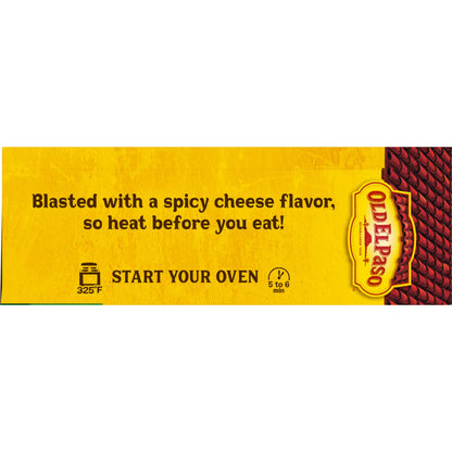 (3 pack) Old El Paso Spicy Jalapeno Cheddar Flavored Stand 'N Stuff Taco Shells, 10 Count, 5.4 oz