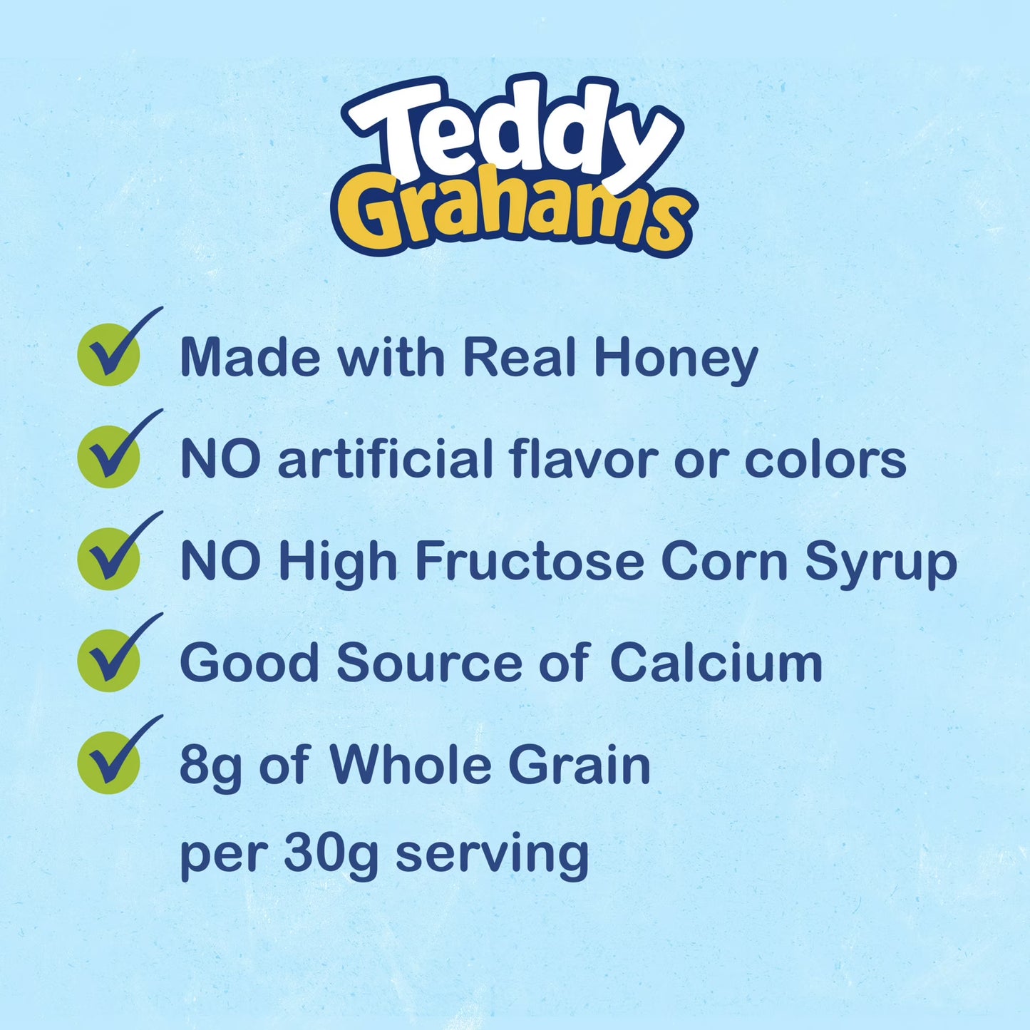 TEDDY GRAHAMS Honey Graham Snacks, Kids Snacks, 10 oz