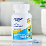 Equate All Day Pain Relief Naproxen Sodium Caplets, 220 mg, 200 Count, Compare to Aleve Caplets Active Ingredient