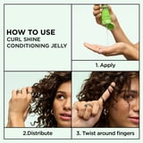 Garnier Fructis Style Bouncy Curls Hair Styling Gel with Shea Butter, 5.1 fl oz