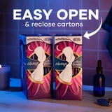 Always Radiant with FlexFoam Pads, Size 5, Extra Heavy Overnight, with Wings, Unscented, 34 Count