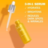Olay Vitamin C Serum, Brightening Face Serum, Peptide 24 for Dry Dull Skin, 1.3fl oz