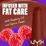 NYX Professional Makeup Fat Matte Lipstick, Smooth Color Long Lasting Lipstick, Cocoa Cuddles, 0.07 oz