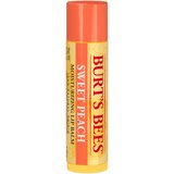 (3 pack) Burt's Bees Sweet Peach Moisturizing Lip Balm, 100% Natural Origin, 0.15 oz