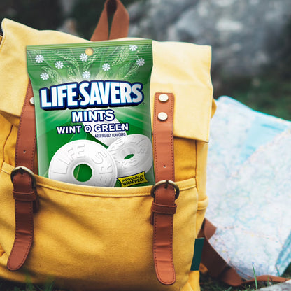 Life Savers Wint-O-Green Breath Mints Hard Candy - 6.25 oz Bag