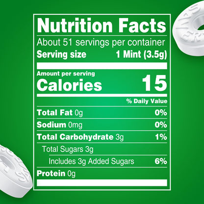 Life Savers Wint-O-Green Breath Mints Hard Candy - 6.25 oz Bag