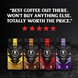 Death Wish Coffee Co., Organic and Fair Trade, Ground Coffee, Dark Roast, 16 oz