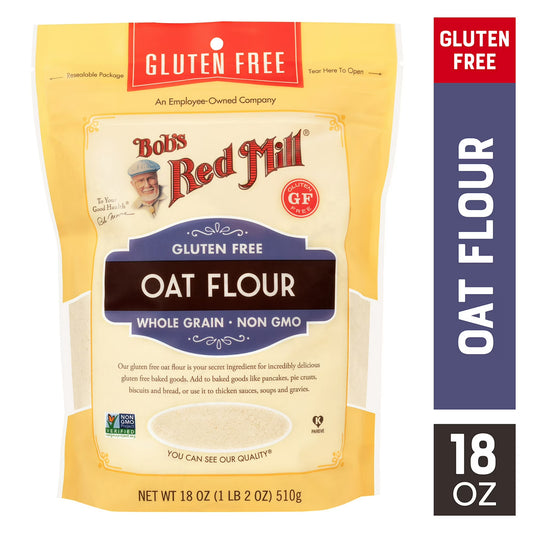 Bob's Red Mill, Gluten Free, Oat All - Purpose Flour, 18 oz Bag