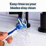 Gillette Skin Guard Sensitive Disposable Razors for Men, Blue, 4 Razors