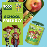GoGo squeeZ Toy Story 5 No Sugar Added Banana Applesauce Variety Pouches, 3.2 oz (10 Pack)