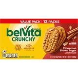 belVita Breakfast Bars Biscuits, Cinnamon Brown Sugar, Value Pack, 12 Packs