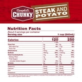 Campbell’s Chunky Soup, Ready to Serve Steak and Potato Soup, 18.8 oz Can