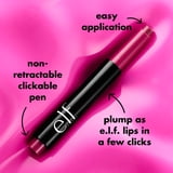 e.l.f. Pout Clout Lip Plumping Pen, Bust a Mauve, 0.07oz