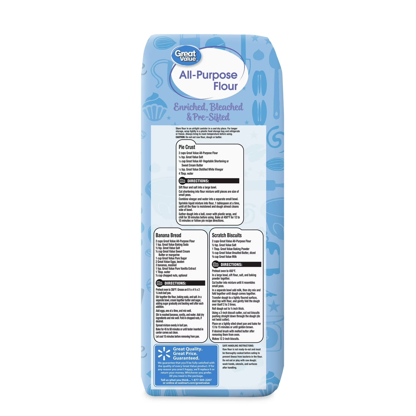 Great Value All-Purpose Flour, 10 lb Bag