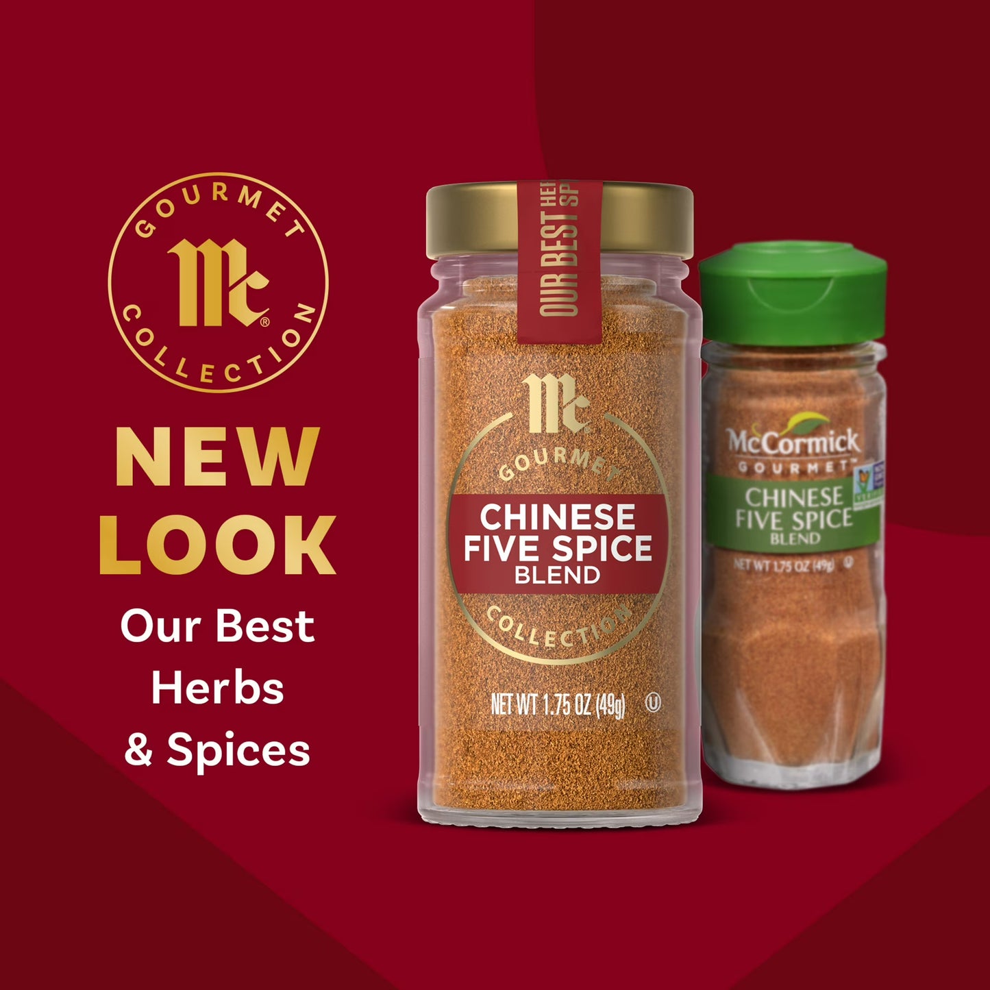 McCormick Gourmet Kosher Chinese Five Spice Blend, 1.75 oz Bottle