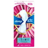 Always Radiant with FlexFoam Pads, Size 3, Extra Heavy, Wings, 22 Count
