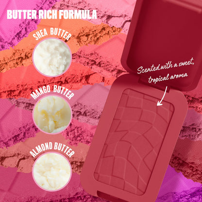 NYX Professional Makeup Buttermelt Powder Blush, Back and Butta