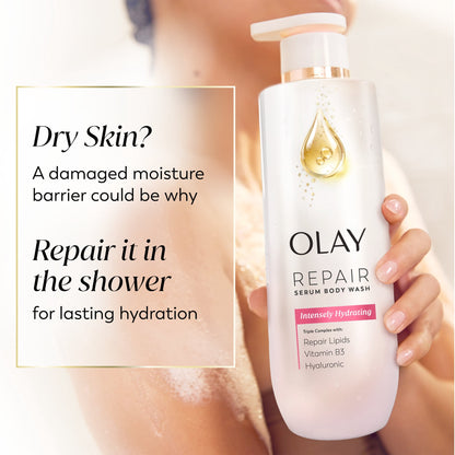 Olay Nourishing Body Wash for Women, Hyaluronic Acid, 20 fl oz