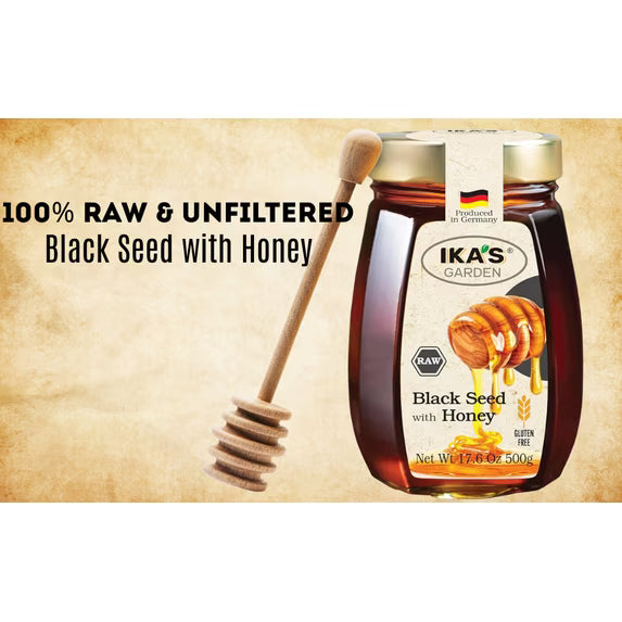 Ika's Garden Raw Black Seed Honey