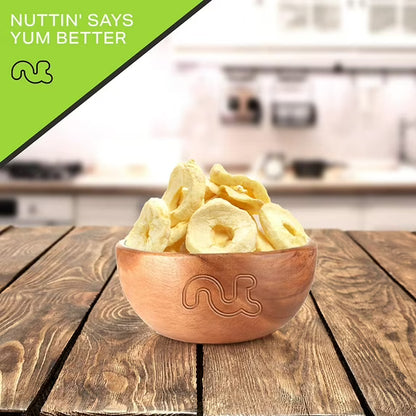 Nut Cravings Sun Dried Apple Rings: Slices, Unsweetened and All Natural (80oz)