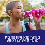 (6 pack) Welch's Zero Sugar Variety Pack Singles to Go Powdered Drink Mix, Grape, Passion Fruit, Strawberry Peach, Cherry Pomegranate, 30 Count Packets