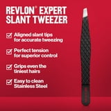 Revlon Expert Slanted Tweezer, Made With Stainless Steel, 1 Count