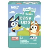 Pampers Easy Ups Bluey Potty Training Pants Size 3T-4T, 22 Count (Select for More Options)