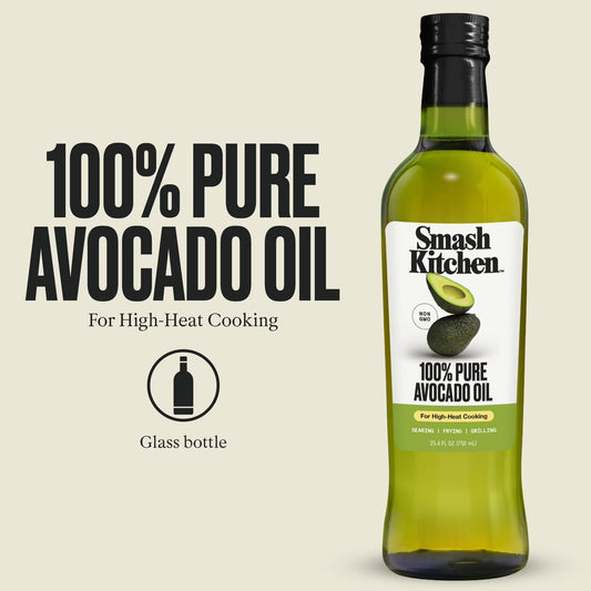 Smash Kitchen 100% Pure Avocado Oil, 25.4 fl oz