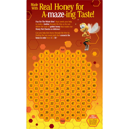 Honey Nut Cheerios, Heart Healthy Gluten Free Breakfast Cereal, Family Size, 18.8 oz