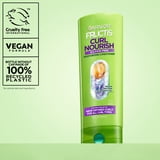 Garnier Fructis Curl Nourish Moisturizing Conditioner with Coconut Oil, 12 fl oz