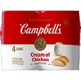 Campbell's Condensed Cream of Chicken Soup, 10.5 oz Can (4 Pack)