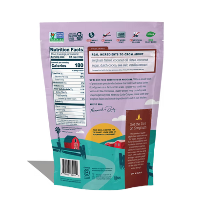 Seven Sundays Little Crispies Cocoa Crunch Breakfast Cereal, Gluten-Free, Crisp Texture, 8 oz