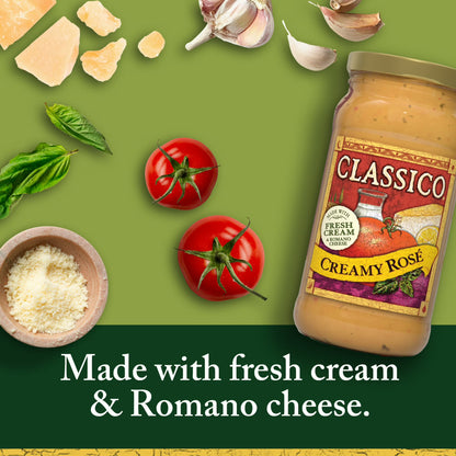 Classico Creamy Rosé Pasta Sauce, 15 oz Jar