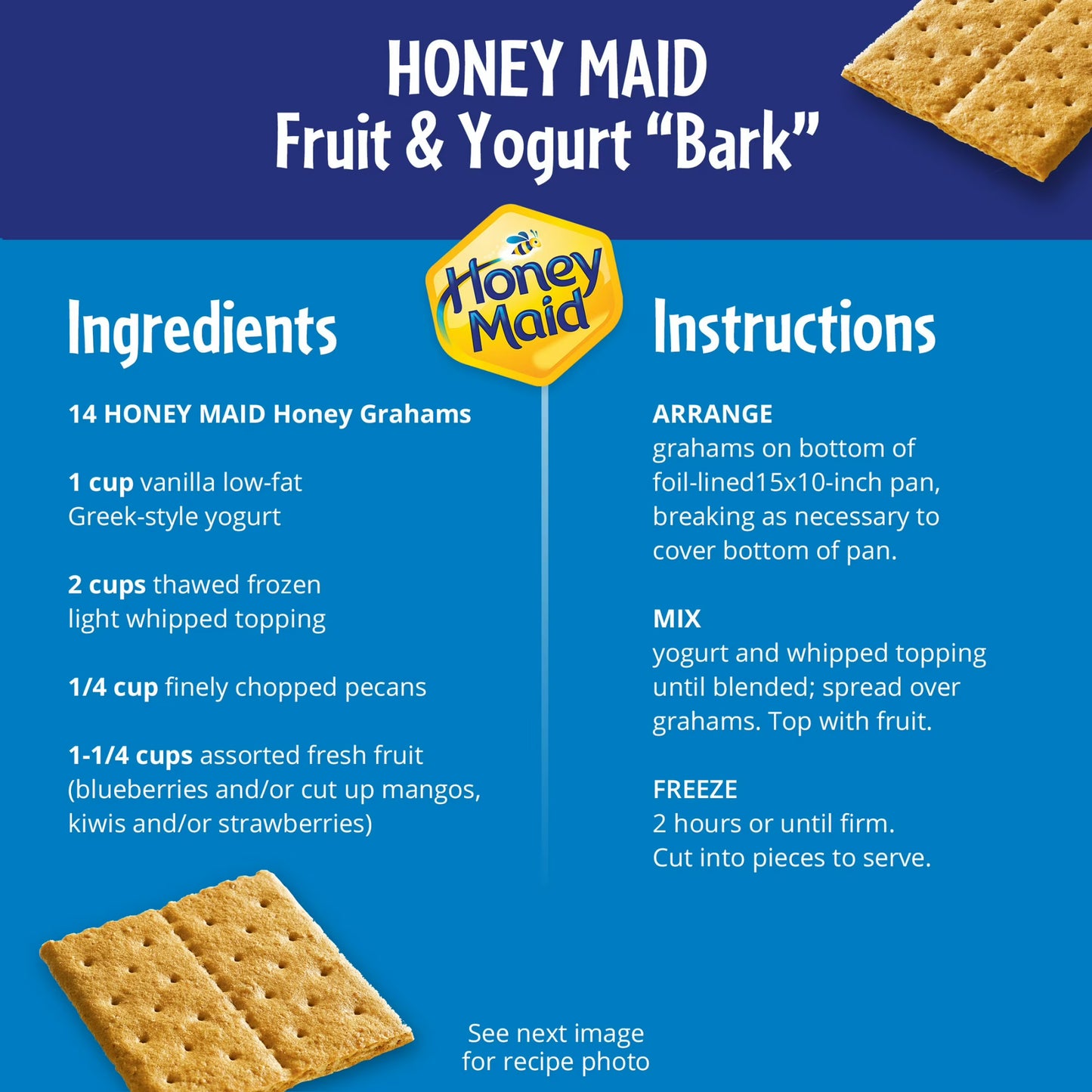 HONEY MAID Graham Crackers, Lunch Snacks, Party Size, 28.8 oz