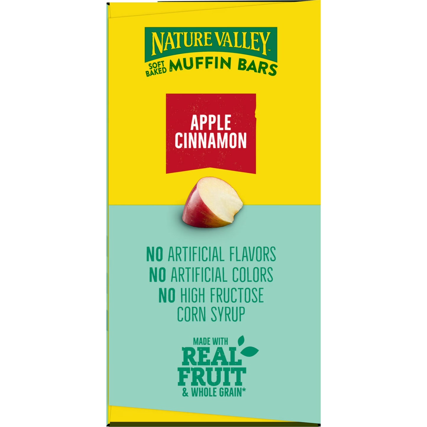 (6 pack) Nature Valley Soft Baked Muffin Bars, Apple Cinnamon, Snack Bars, 10 Bars, 12.4 oz
