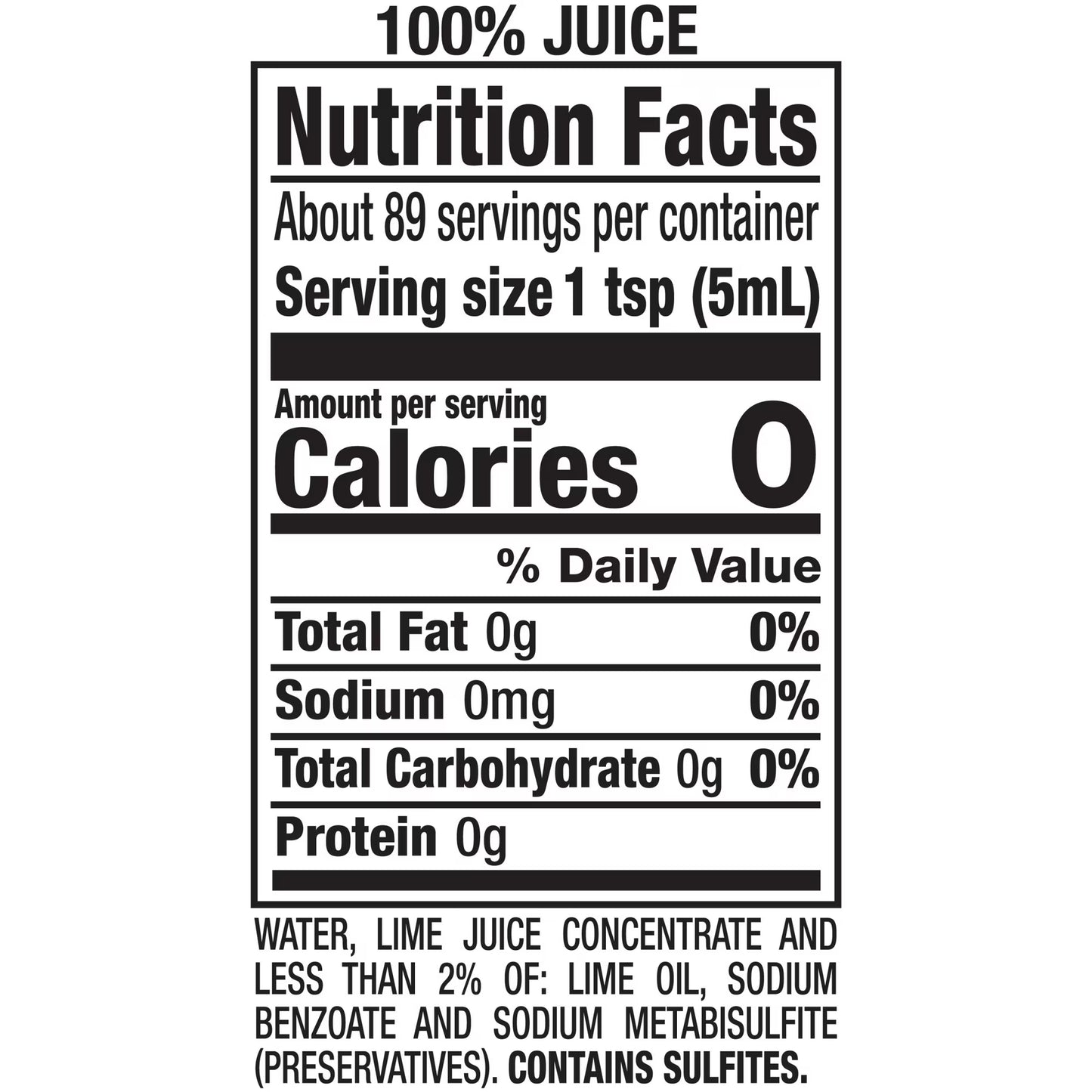 (12 pack) Realime 100% Lime Juice, 15 Fl Oz, 1 Count