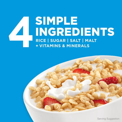 (8 pack) Kellogg's Rice Krispies Original Breakfast Cereal, 8 Vitamins and Minerals, 9 oz