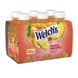 Welch's Orange Pineapple Juice Drink, 10 fl oz On-the-Go Bottle (Pack of 6)