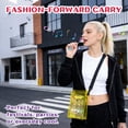 Amos Music Lollipops Gift Bags, Yellow Candy Crossbody Bag Audio Lollipops, Mothers Day Gifts (4 Flavors)