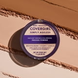 COVERGIRL Simply Ageless Wrinkle Defying Pressed Powder, 275 Soft Sable, 3.9 oz, Pressed Powder, Face Powder, Oil Free Loose Powder, Full Coverage Powder, Hydrating Formula, Cruelty-Free