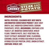Campbell’s Chunky Soup, Ready to Serve Steak and Potato Soup, 18.8 oz Can