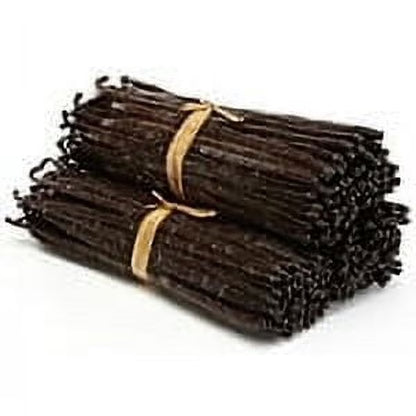 1/4 LB Organic Madagascar Vanilla Beans. Whole Grade A Vanilla Pods for Vanilla Extract and Baking - 4 Ounces