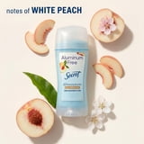 Secret Aluminum Free Women's Deodorant Solid, White Peach, 2.4 oz