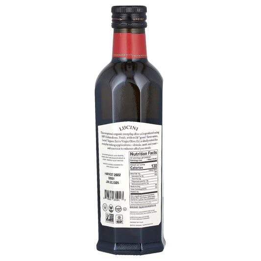 Lucini Italia Organic Everyday Extra Virgin Olive Oil, 16.9 fl oz