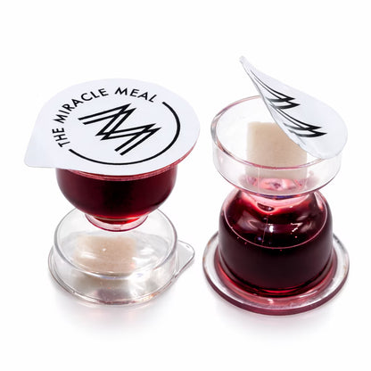 The Miracle Meal Chalice Pre-filled Communion Cups: 100% Concord Grape Juice & Wafer - Box of 100
