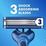 Gillette Sensor3 Smooth Shave Men's Disposable Shaving Razors, 7 Count